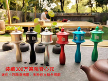 The Chinese lion miniature warp and micro microfilm shake finger twirl transvia wheel chaetian god degree maternal lotus teacher Guanyin is mantra