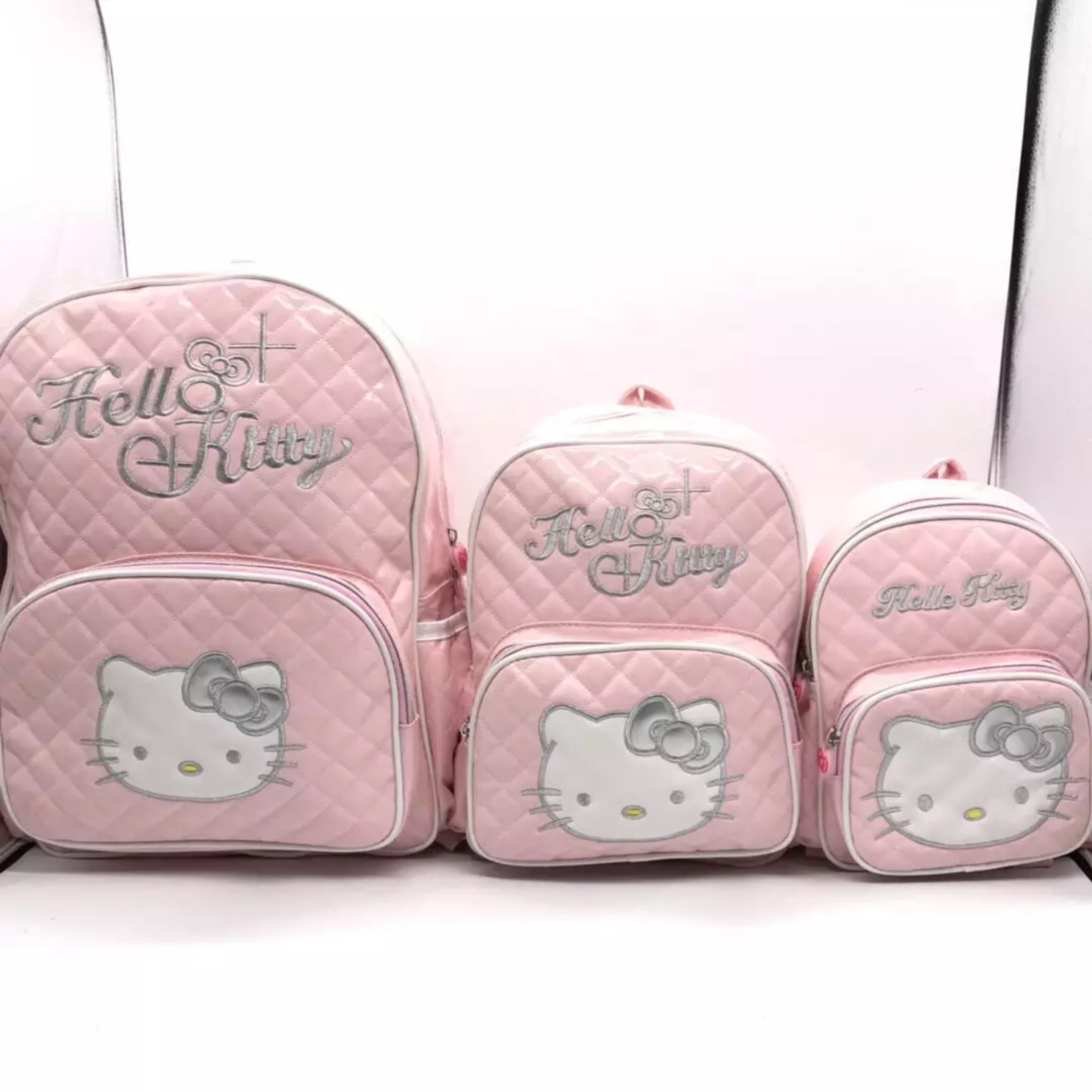 Kindergarten primary school students grade 1 glossy PU backpack