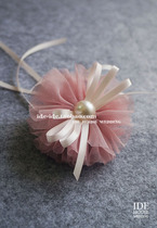 IDE dinner Annual meeting Banquet Wedding Korean high-end naked pink bride bridesmaid sister hand flower Wrist flower corsage