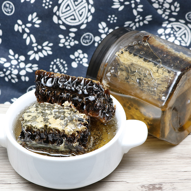 Yunnan Plateau three-year old nest honey 500g natural wild black honey chewed and eaten native honey raw honey