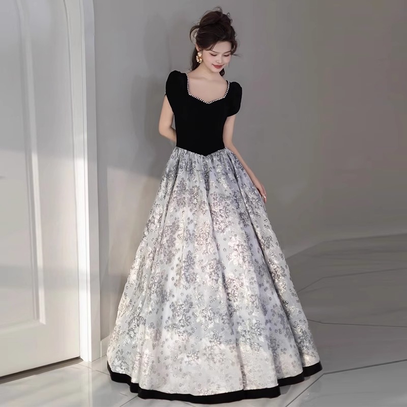 Plus-Size Evening Dress for Chubby Girls, Slimming and Tummy-Concealing, High-End Feel, 100kg Extra-Large Size Dress for Girls Plus-Size Evening Dress for Chubby Girls, Slimming and Tummy-Concealing, High-End Feel, 100kg Extra-Large Size Dress for Girls