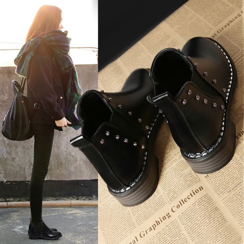 Bottes mi-saison femme en Caoutchouc - Ref 3250522 Image 1