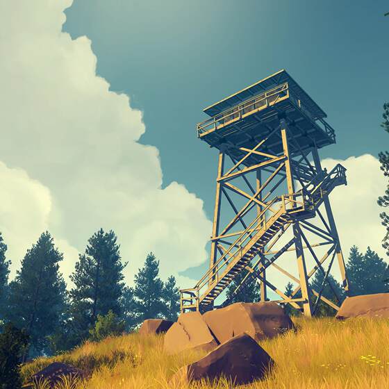 Fire Watch Steam Offline Single-Player Game Sharing Account Pc Single-Player Adventure Mystery