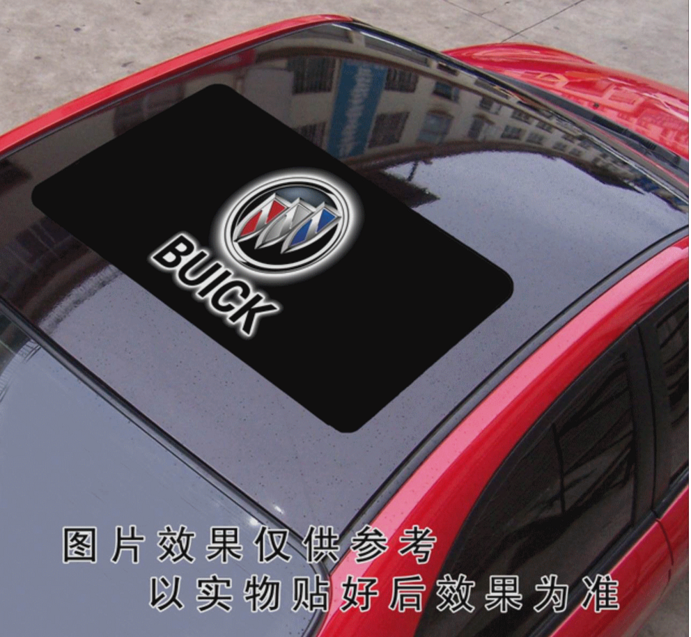 Car stickers logo LOGO skylights stickers for car skylights Skylight Stickers Rear Windshield Stickers