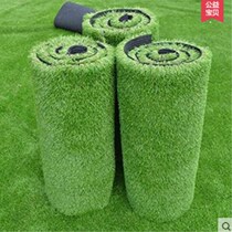 Artificial green simulation plastic lawn carpet mat kindergarten balcony decoration plant artificial fake turf outdoor