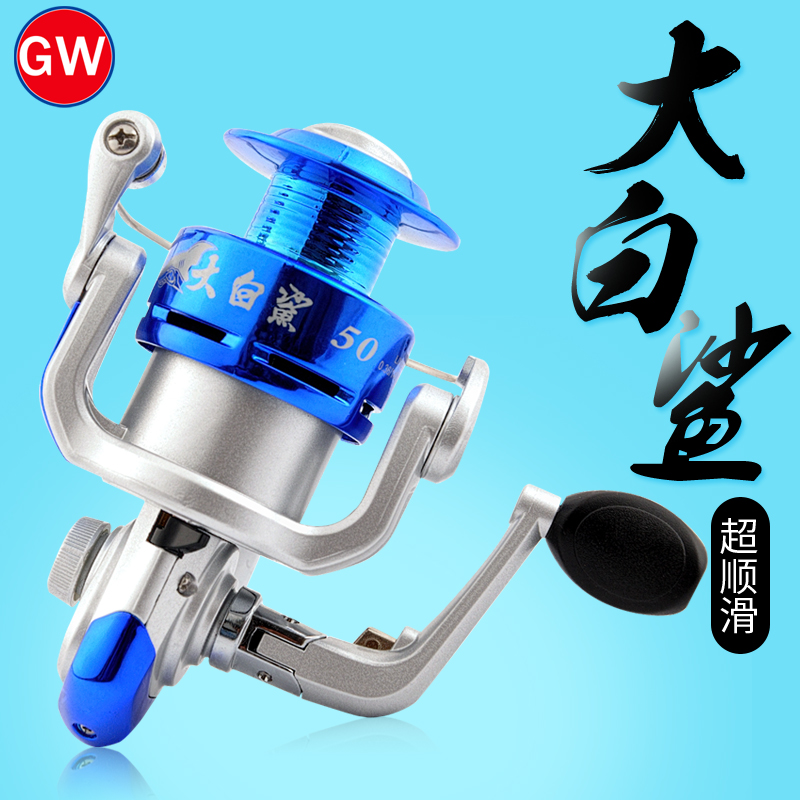 Guangwei's new great white shark fishing reel, fishing reel, sea rod throwing rod, fishing reel, sea fishing reel, long-throw fishing reel