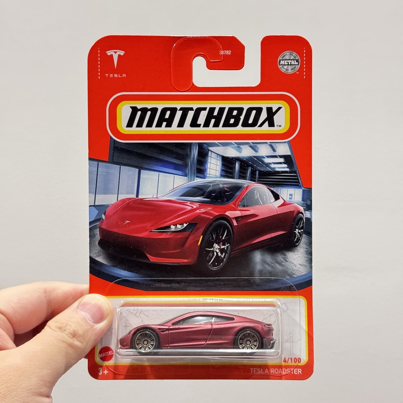 Matchbox Car Tesla Roadster Model Y Matchbox Car Tesla Roadster Model Y