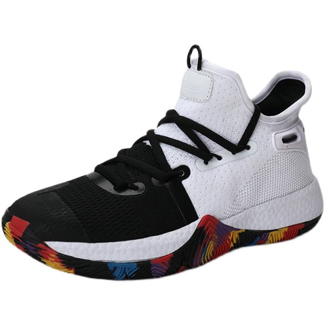 Summer Breathable Flying Mesh KT8 Basketball Shoes Thompson Attack 2 ຕົວຈິງຂອງນັກຮຽນເດັກນ້ອຍຂະຫນາດກາງສູງເທິງຂະຫນາດໃຫຍ່ 46