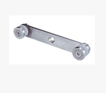 Stair column 304 glass clip fish mouth glass clip stair accessories 304 double ear plate single ear plate