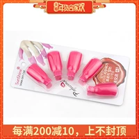Dụng cụ làm móng Cửa hàng làm móng chuyên dụng Unloading Clip Professional Unifing Artifact Free Tin Paper Powder Unloading Bag 5 Pack Plastic duỗi móng tay
