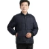Nhà máy trực tiếp mùa đông mới trung niên xuống bông lót cotton dày nam dài tay phù hợp với bố ao khoac nam Bông