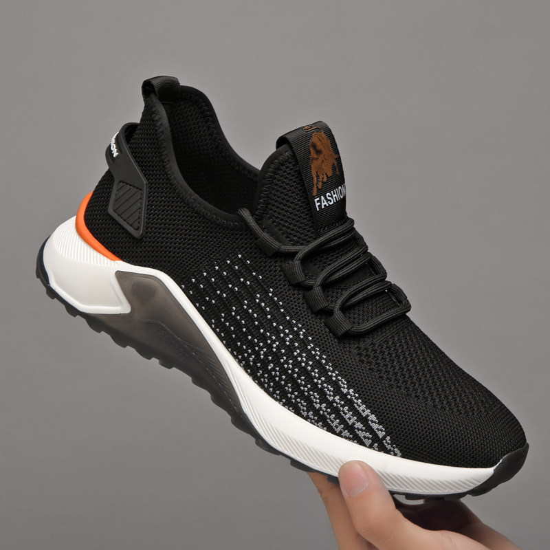 Flying Weaving Men's Shoes 2021 New Summer Coconut Shoes Men Sneakers Casual Shoes Subtidal 100 Hitch Running Board Shoes-Taobao