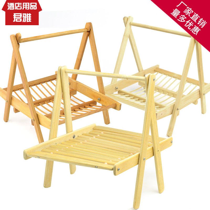 Bamboo rack Lamb rack meat rack Hot pot shop Bamboo rack Vegetable basket Snack rack Specialty plate Bamboo plate duck sausage rack