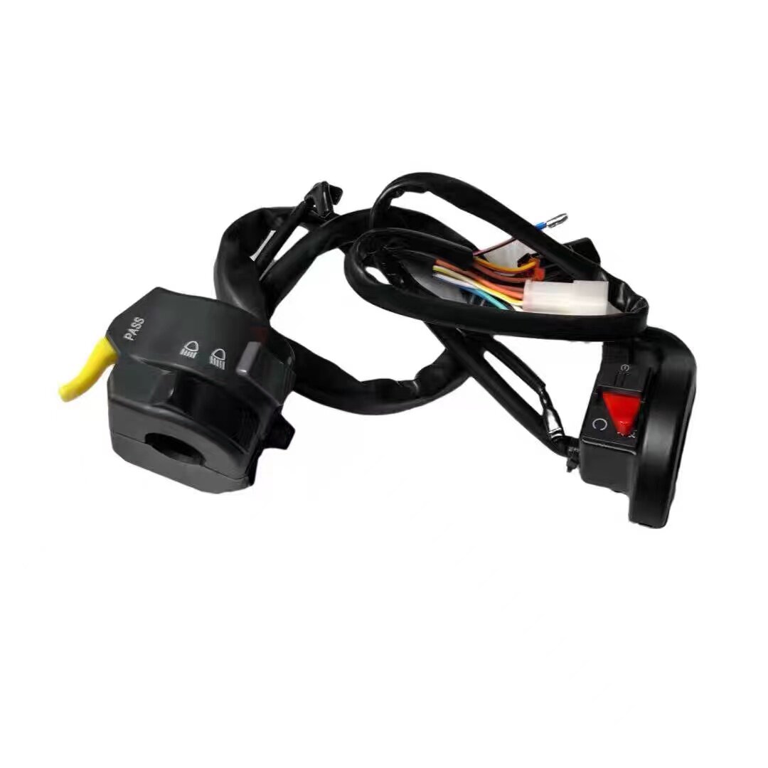 GV300 Light Riding Great Han Motorcycle Original Plant takes the seat switch assembly 150QS300 turn light headlight handlebar piece-Taobao