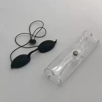 OPT hair removal glasses E-light photon laser goggles eye cover wash eyebrows color light black face doll beauty equipment