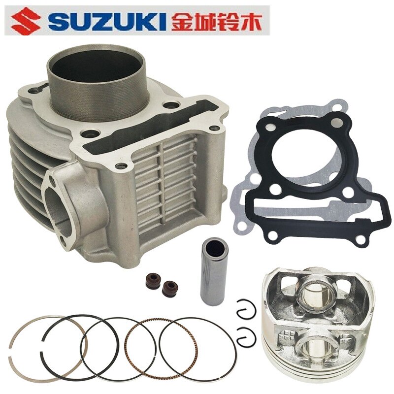 Four assorted assembly for gold City pedal locomotive JC125T-29 sleeve cylinder piston ring cylinder body