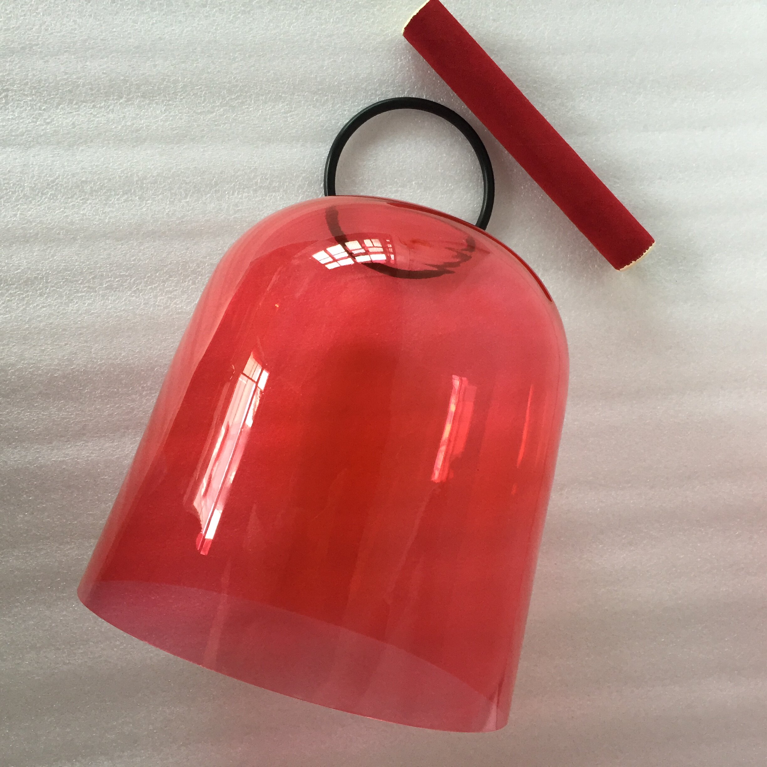 Factory custom Quartz healing meditation singing bowl Color crystal crucible Tibetan music bowl support custom C tune