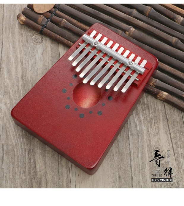 Đàn piano ngón tay cái Kalimba 10 giai điệu mới bắt đầu đề cập đến cây đàn piano ngón tay châu Phi tê liệt kalimba Orff - Nhạc cụ phương Tây trống bo