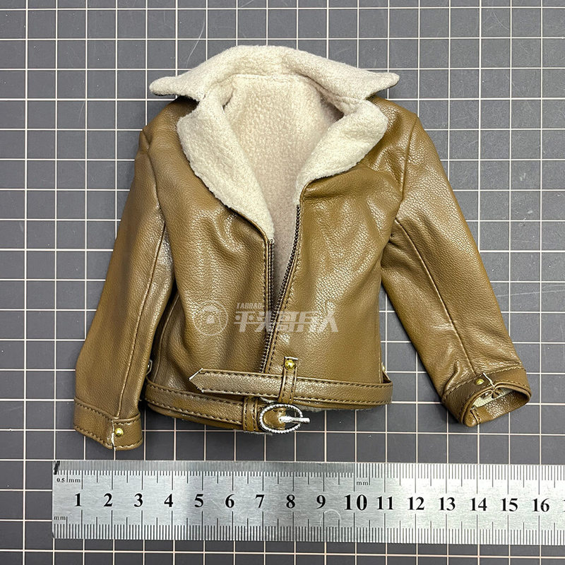 【Ping Tou Ge】1/6 Wool Coat Motorcycle Jacket Soo Sst-045 Old Wolf Twilight Wolf Wolverine