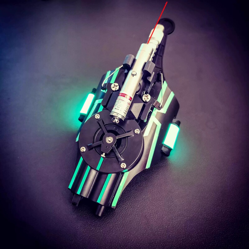 25 New Models of Glow-In-The-Dark Spider-Man Web Shooter with Automatic Retraction, High-Tech Rope Ejection Toy, Children's Gift