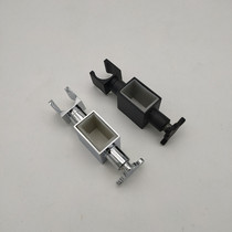  Bathroom square bath rod holder Metal zinc alloy lifting seat bracket Handheld adjustable shower seat