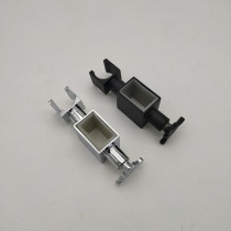  Shower seat lifting rod Shower shower nozzle fixed sleeve bracket Shower base Shower frame square tube accessories
