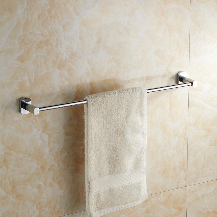Bathroom bathroom full copper towel rack Monolayer Towel Rod Bath Towel Rack Lengthened Pure Copper Towel Pendant Length Customizable