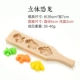Gỗ tuyết bánh trung thu khuôn nhà Qingming khuôn trái cây thương mại mung đậu bánh bí ngô phim hoạt hình in sọ - Tự làm khuôn nướng