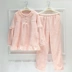 Một ngôi nhà đi kèm giấc mơ làm đẹp đích thực 2018 mùa đông nữ flannel pyjama tay dài dày ngọt ngào phù hợp với nhung đồ bộ thun lạnh Bộ Pajama
