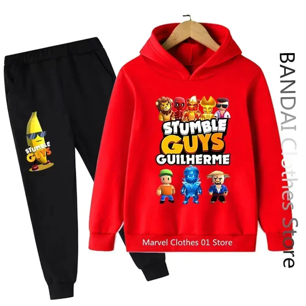 [Игра Stumbleguys Robloxing Осенняя худи для детей в бутике одежды]