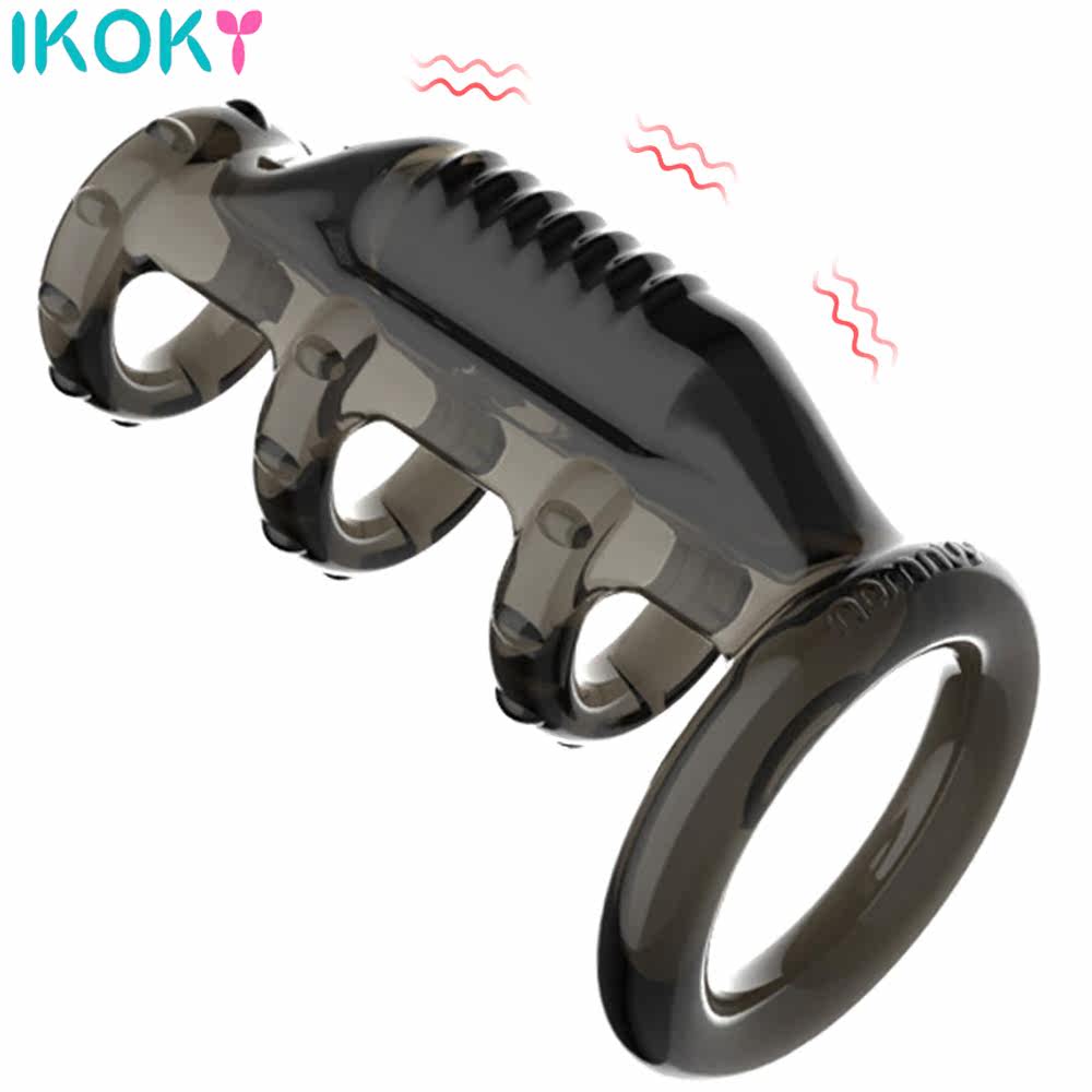 G Spot Stimulator Bullet Vibrator Cock Seleeve Penis Vibratin