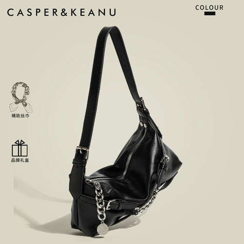 Casper & Keanu Nishe Niche Motorcycle Style Bag Сумка для женщин 2025 Новая летняя высококачественная и прохладная сумка для горячих девушек.