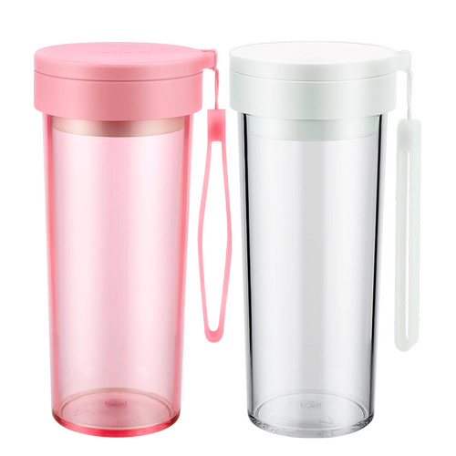 富光 Пластиковая спортивная чашка водяной чашки Симпатичная студенческая водяная чашка Портативная фитнеса простота анти -падение