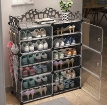 Simple shoe cabinet at the door of home economical large-capacity storage artifact multi-layer dustproof indoor good-looking shoe shelf