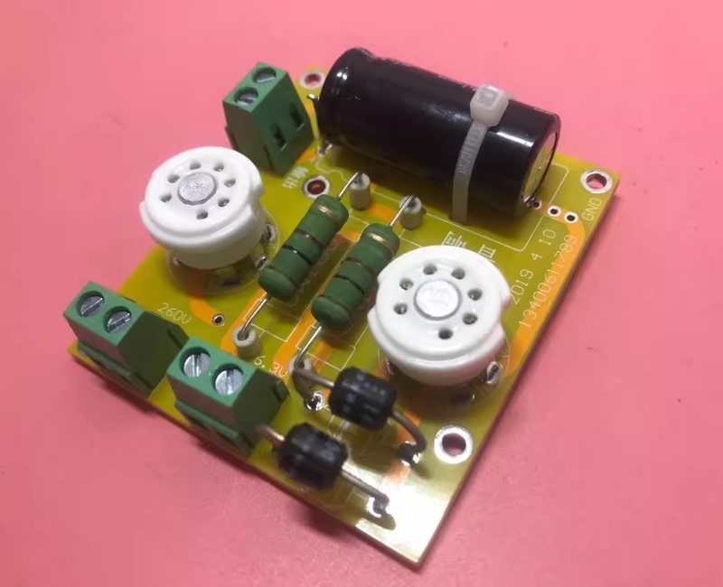 6Z4 Parallel Tube Rectifier 150Ma Power Supply Filter Board Has Single Voltage and Dual Voltage Versions, Multi-Purpose Lg239B