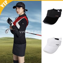 Korea W ANGLE golf hat Women 20 autumn bow without top simple sun hat WWU20C03