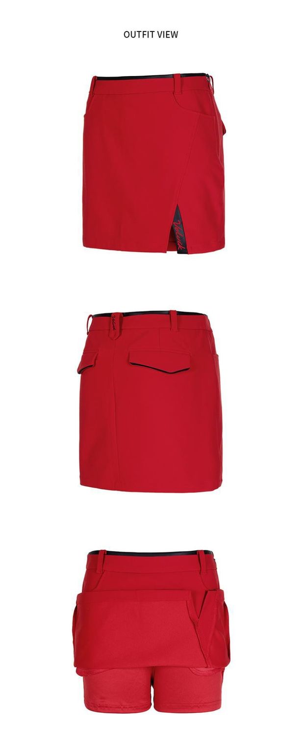 Hàn Quốc mua Volvik18 mùa thu thể thao nữ giải trí golf kéo dài eo cao VLCUI992 bộ adidas nữ