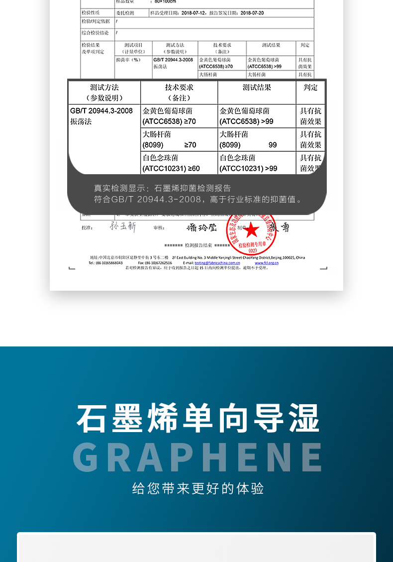 大嘴猴 50支精梳棉 石墨烯抗菌内裤 3条 图8