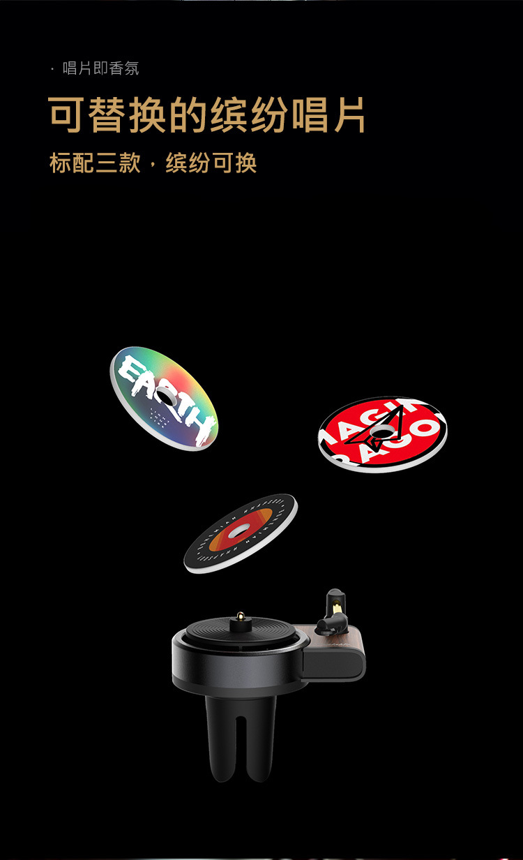 máy nghe nhạc bằng đĩa than	 Bcase TITA ghi người chơi retro cửa hàng xe hơi hương liệu xe điều hòa không khí nước hoa kéo dài hương thơm sáng tạo mát mẻ - Máy hát 	đầu đĩa than denon dp-400