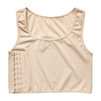 Bra corset underwear with big breasts showing small and handsome women T ultra-thin ultra-flat chest wrapped breasts les plastic breast student sports breast reduction vest