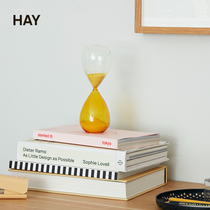 HAY Time 2021 Colour glass time hourglass Nordic Pendulum ornament minimalist Decorative Fashion Pendulum
