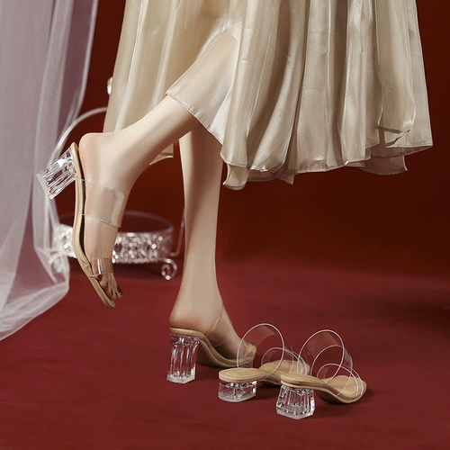 Сандалии, летняя обувь, туфли на высоком каблуке, слайдеры, тапочки, 2025 года