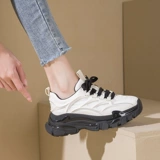 Tide, высокая универсальная белая обувь для отдыха, спортивная обувь на платформе, 2022 года, из натуральной кожи