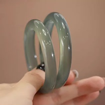 Xiangyu Shengji Natural Chalcedony Bracelet Jade Agate Ice-Permeable Girl Young Style Light Luxury Style