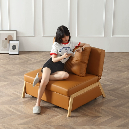 顾全 Нордический одноразовый диван -кровать с двойной мультифункцией может сложить легкую роскошную гостиную телескопическую кровать маленькая квартира 1,2 кровати