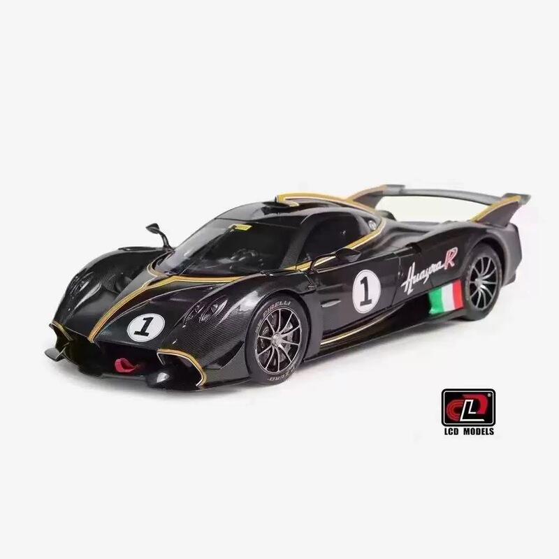 In-Stock Lcd 1:18 Pagani Huyara R Huaya R Supercar Alloy Car Model