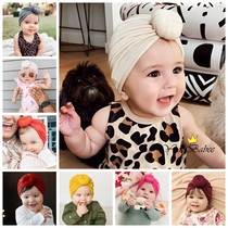 Newborn baby hat spring and autumn cute donut fetal hat full moon and 100 days baby girl thin summer fontanelle hat