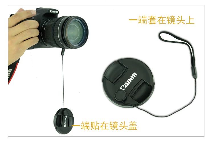 Máy ảnh DSLR chống dây bị mất Ống kính bảo vệ dây thừng Ống kính dây phổ quát Canon Nikon Sony nhiếp ảnh 2 - Phụ kiện máy ảnh DSLR / đơn
