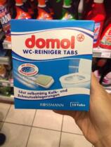 German imports of the Domol toilet Effervescent Tablets Clean Toilet Decontamination for the whole group is more economical
