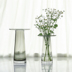Bắc Âu tối giản bình thủy tinh gradient phòng khách chai hiện đại sáng tạo trang trí nhà Rose Daisy cắm hoa - Vase / Bồn hoa & Kệ chậu trồng mai Vase / Bồn hoa & Kệ